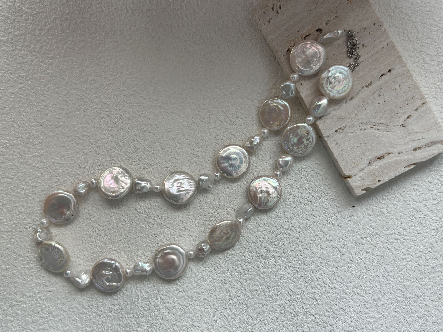 Sun Moon Float Necklace