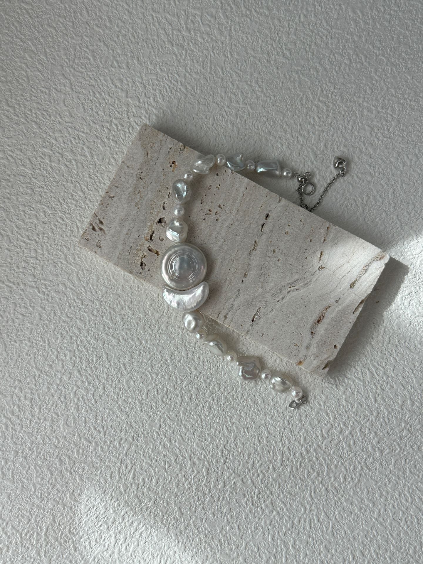 Floating Sun Moon Bracelet