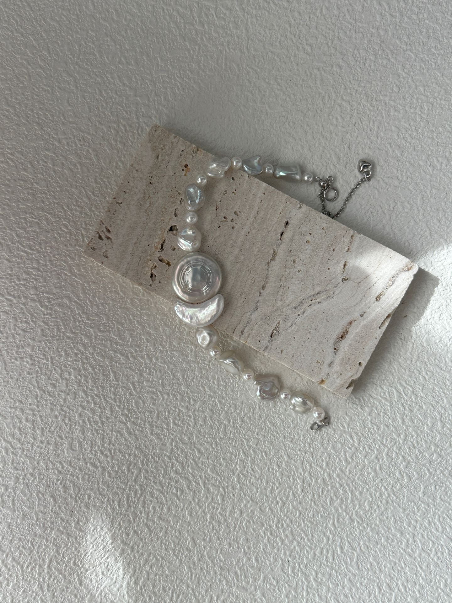 Floating Sun Moon Bracelet