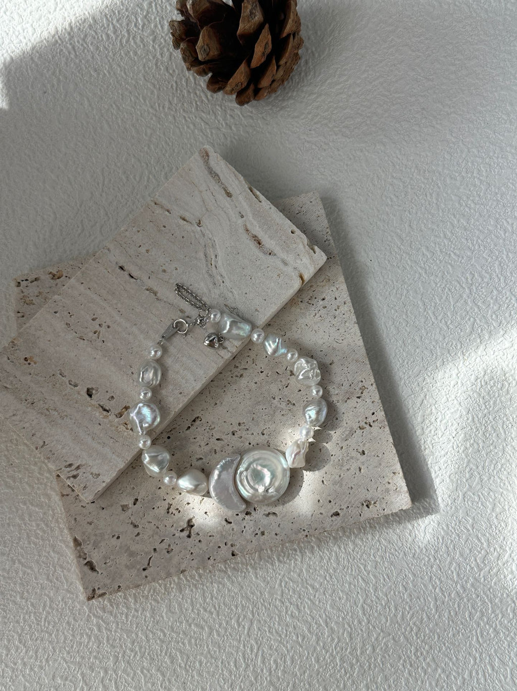 Floating Sun Moon Bracelet