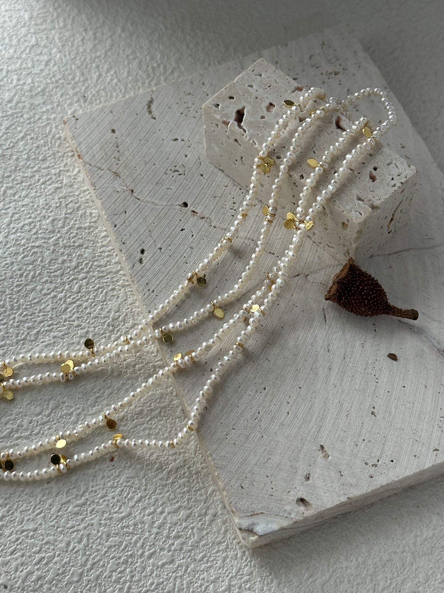 Double Layer Gold Long Chain