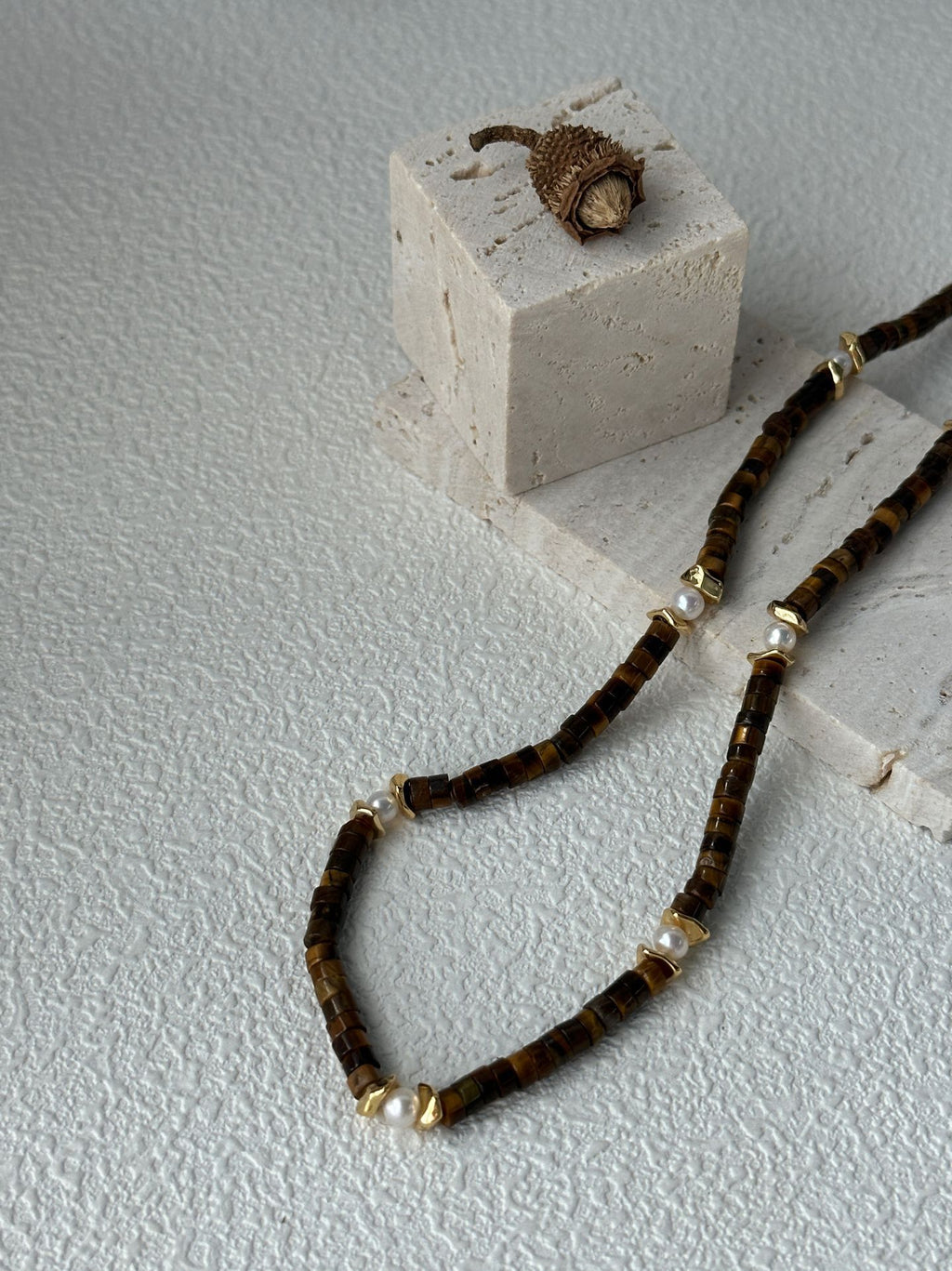 Caramel Tiger's Eye Necklace