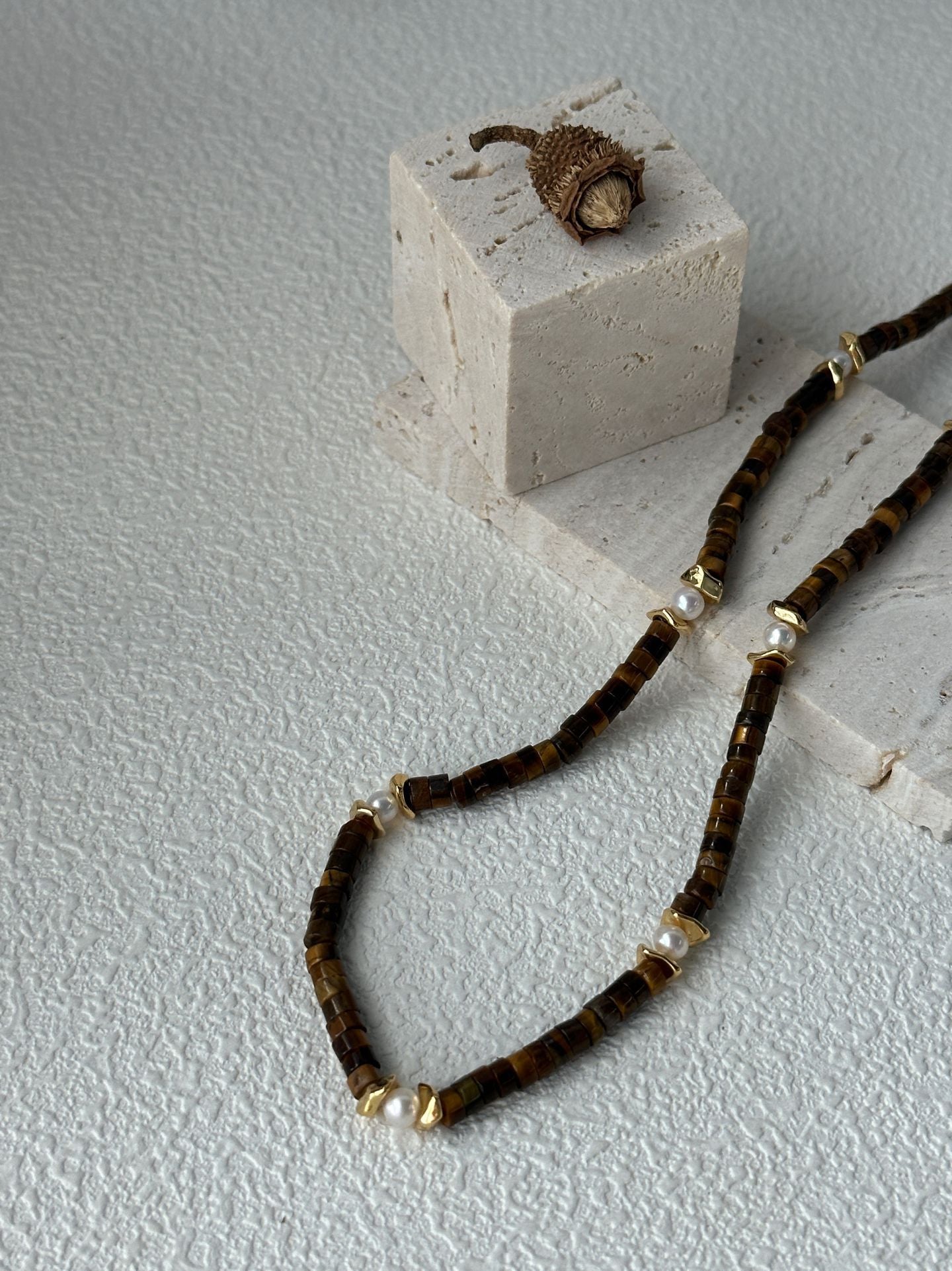 Caramel Tiger's Eye Necklace