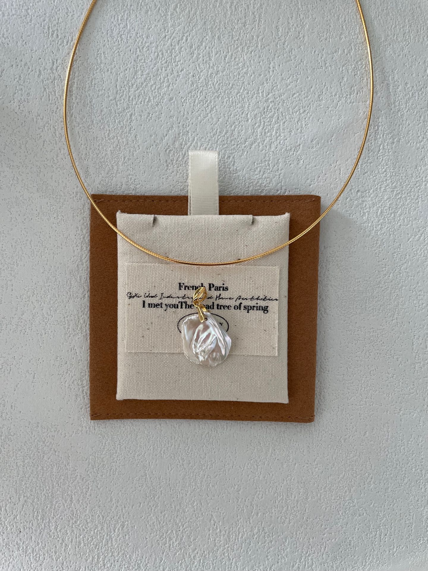 Golden Petal Choker