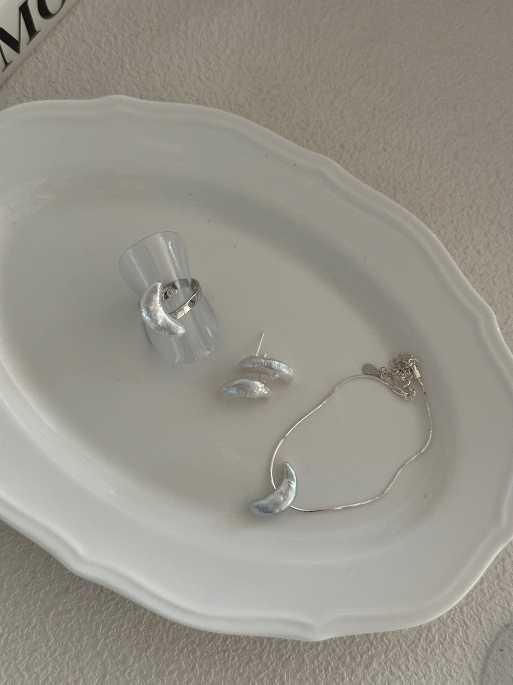 Moon Stud Earrings