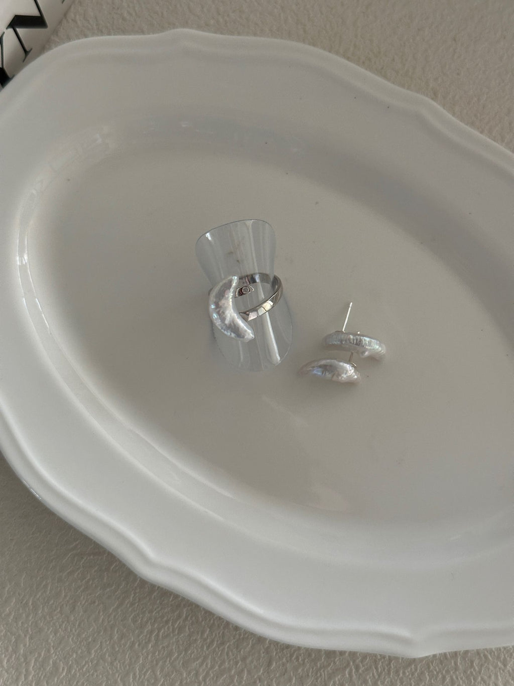 Moon Stud Earrings