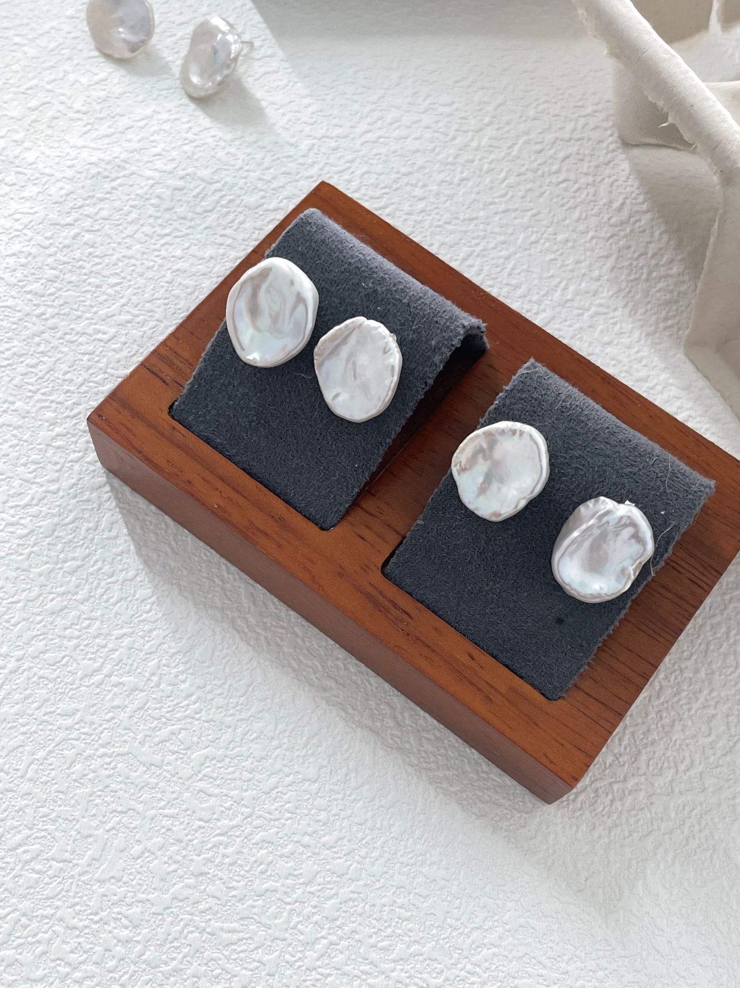 Petal Pearl Earrings