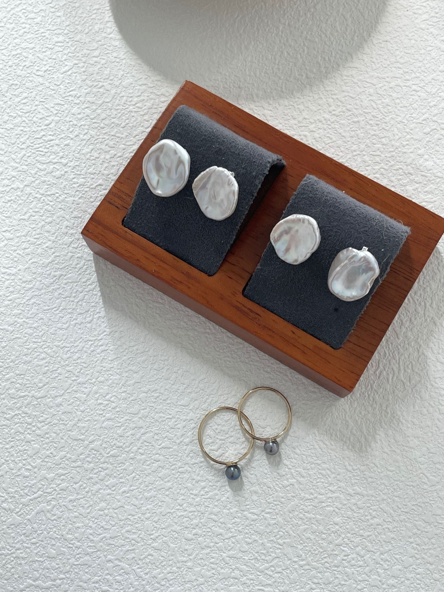 Petal Pearl Earrings