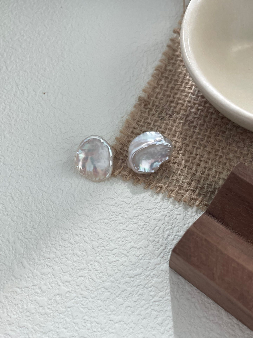 Petal Pearl Earrings