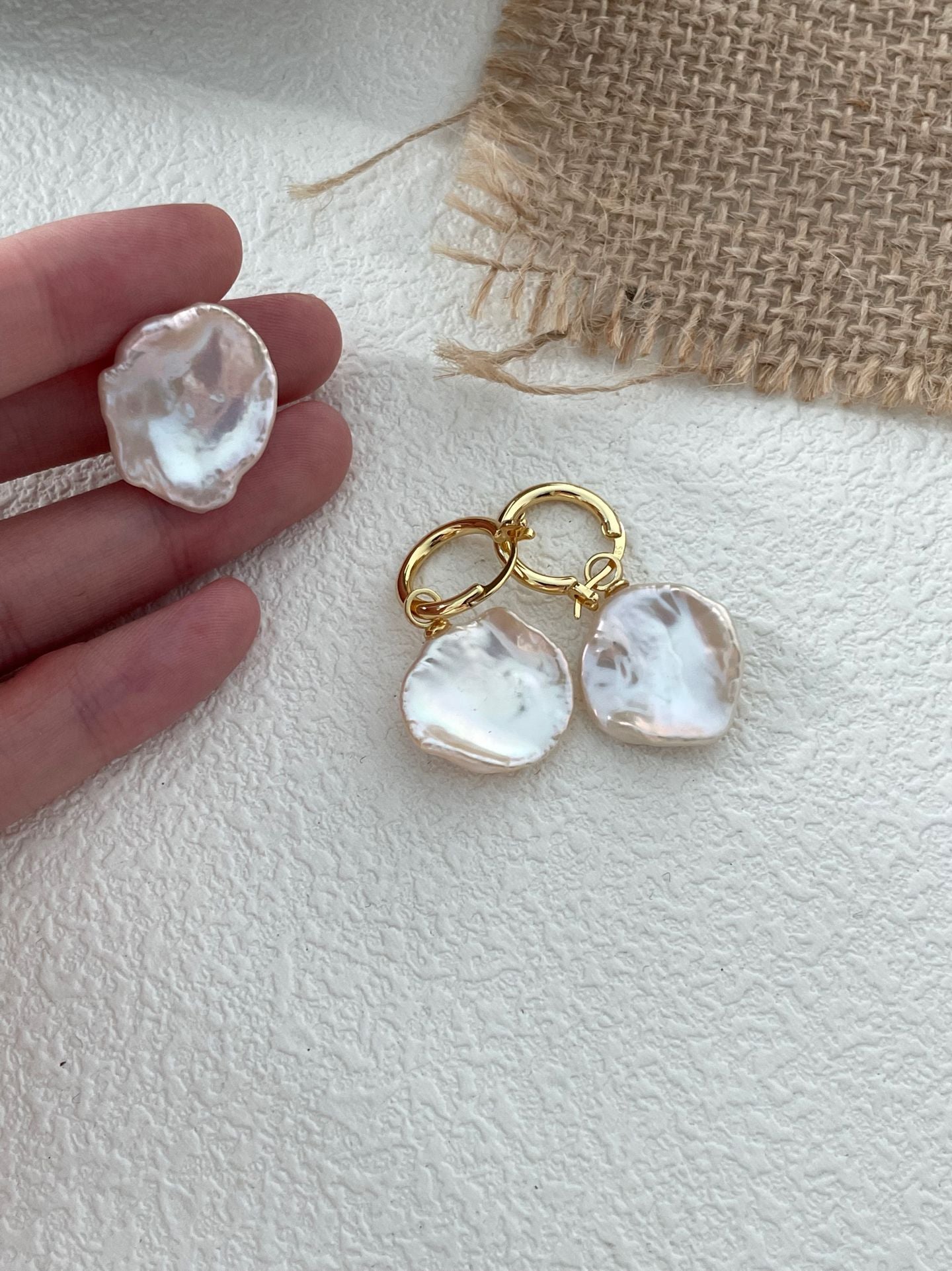 Petal Metal Earrings