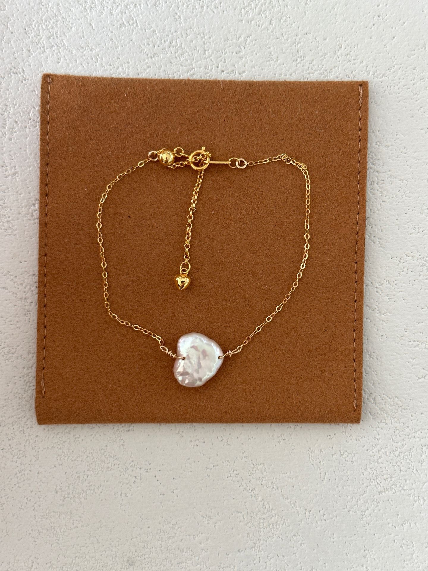 Tiny Heart Chain Bracelet