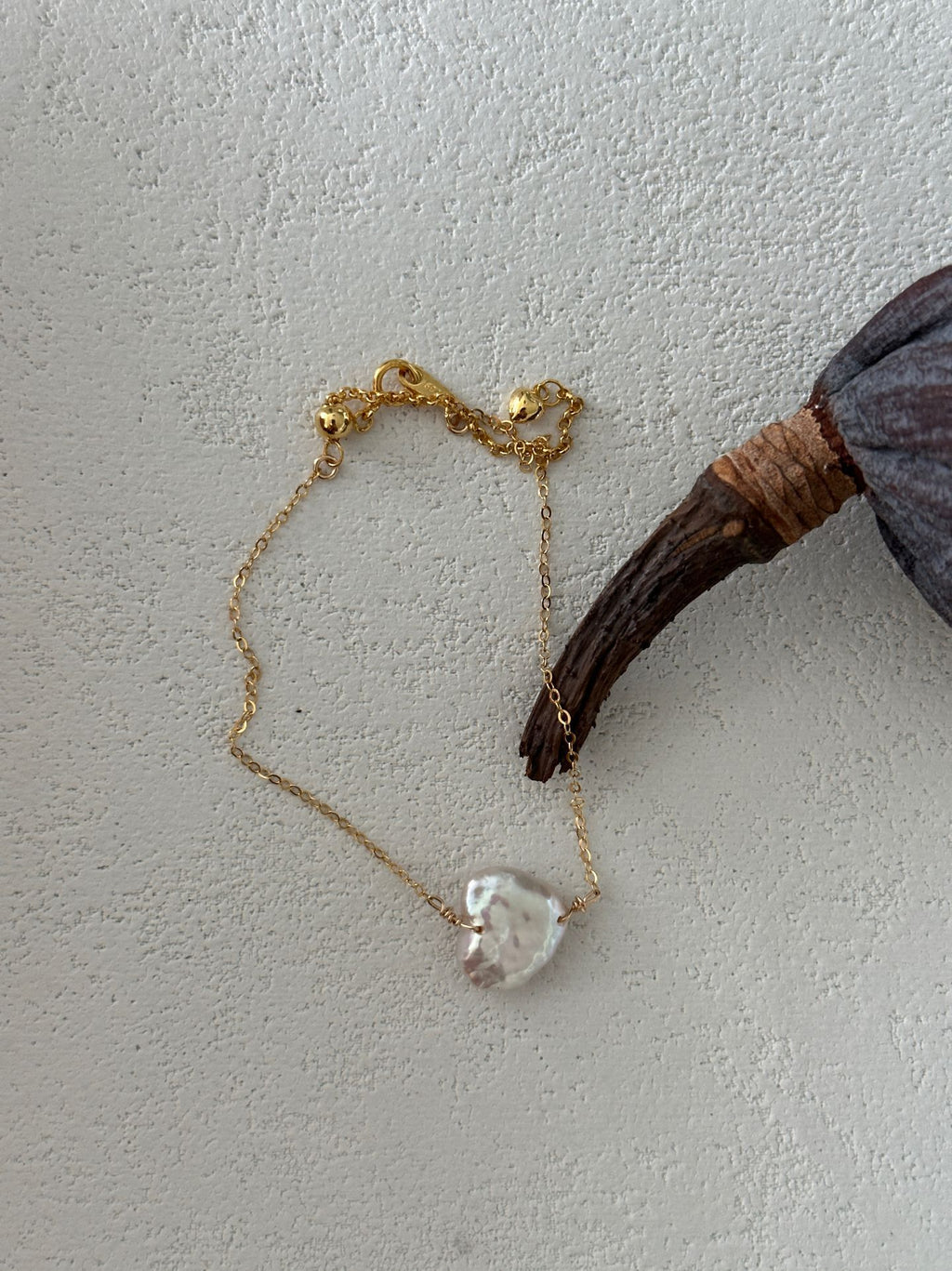 Tiny Heart Chain Bracelet