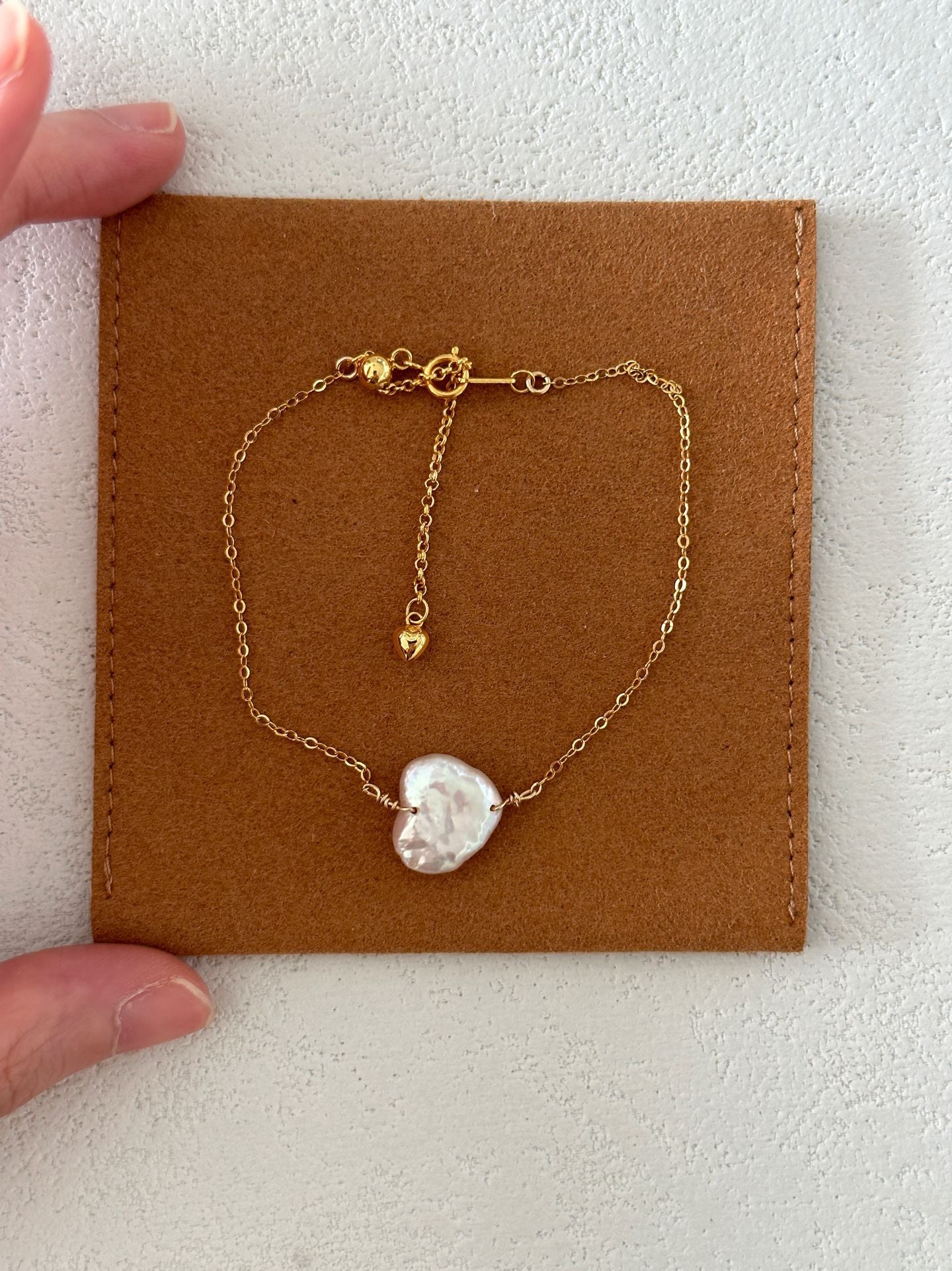 Tiny Heart Chain Bracelet