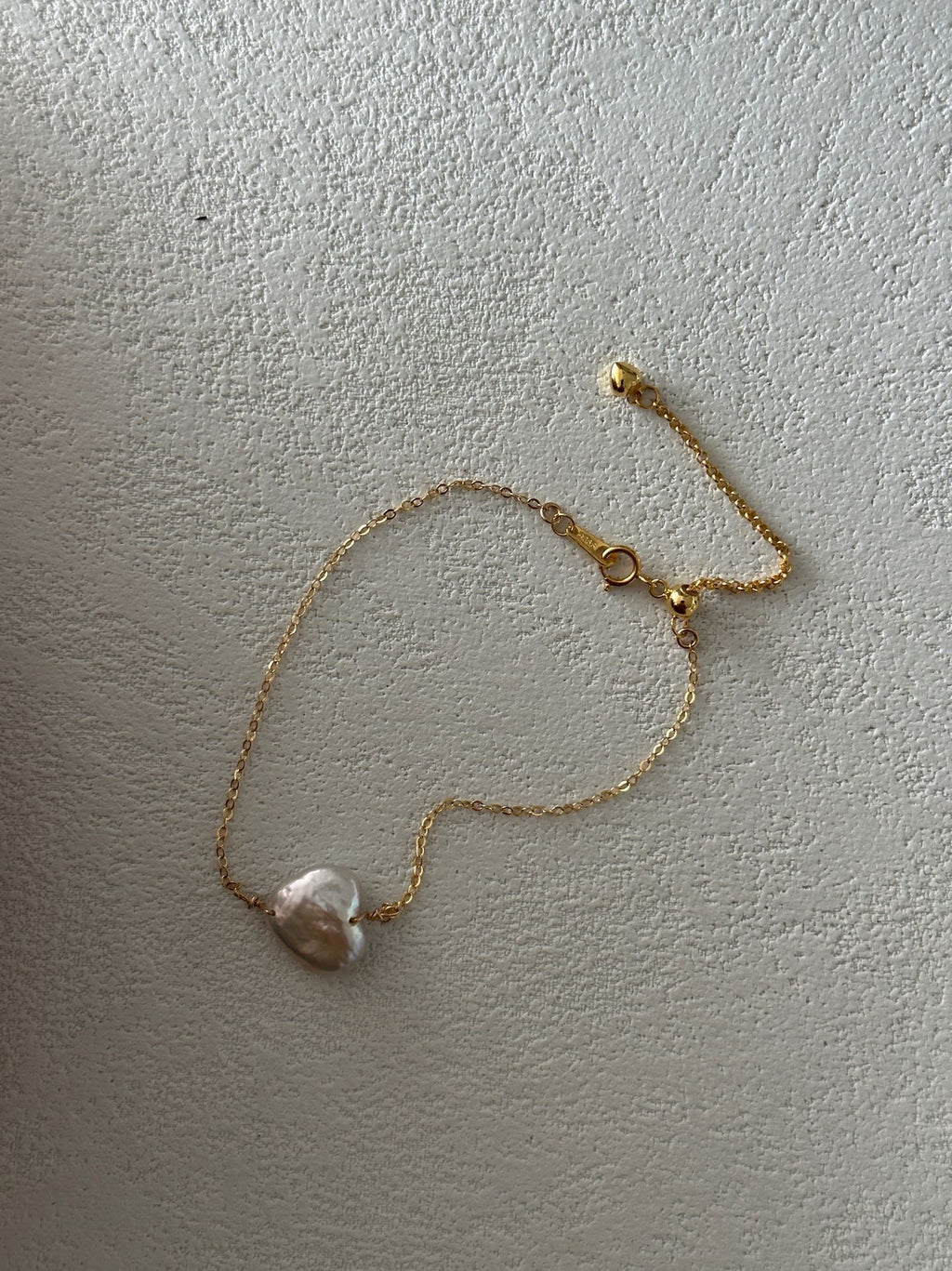 Tiny Heart Chain Bracelet