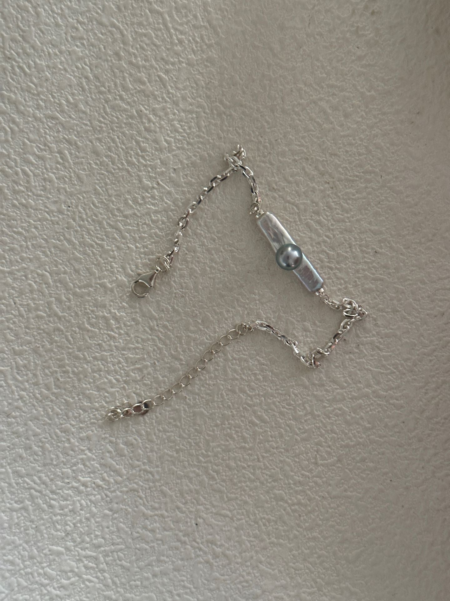 Saltwater True Maomao Silver Bar Bracelet