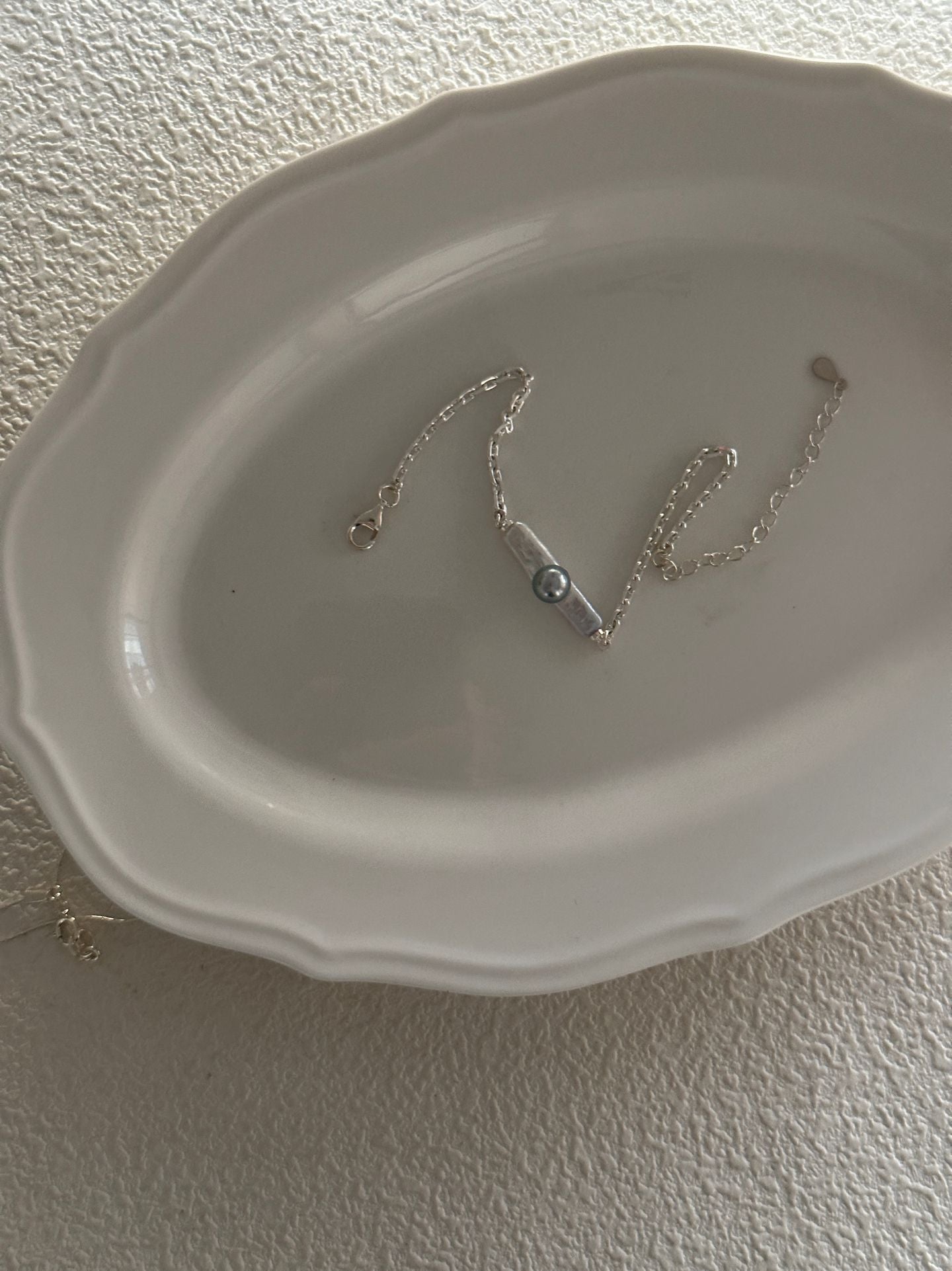 Saltwater True Maomao Silver Bar Bracelet