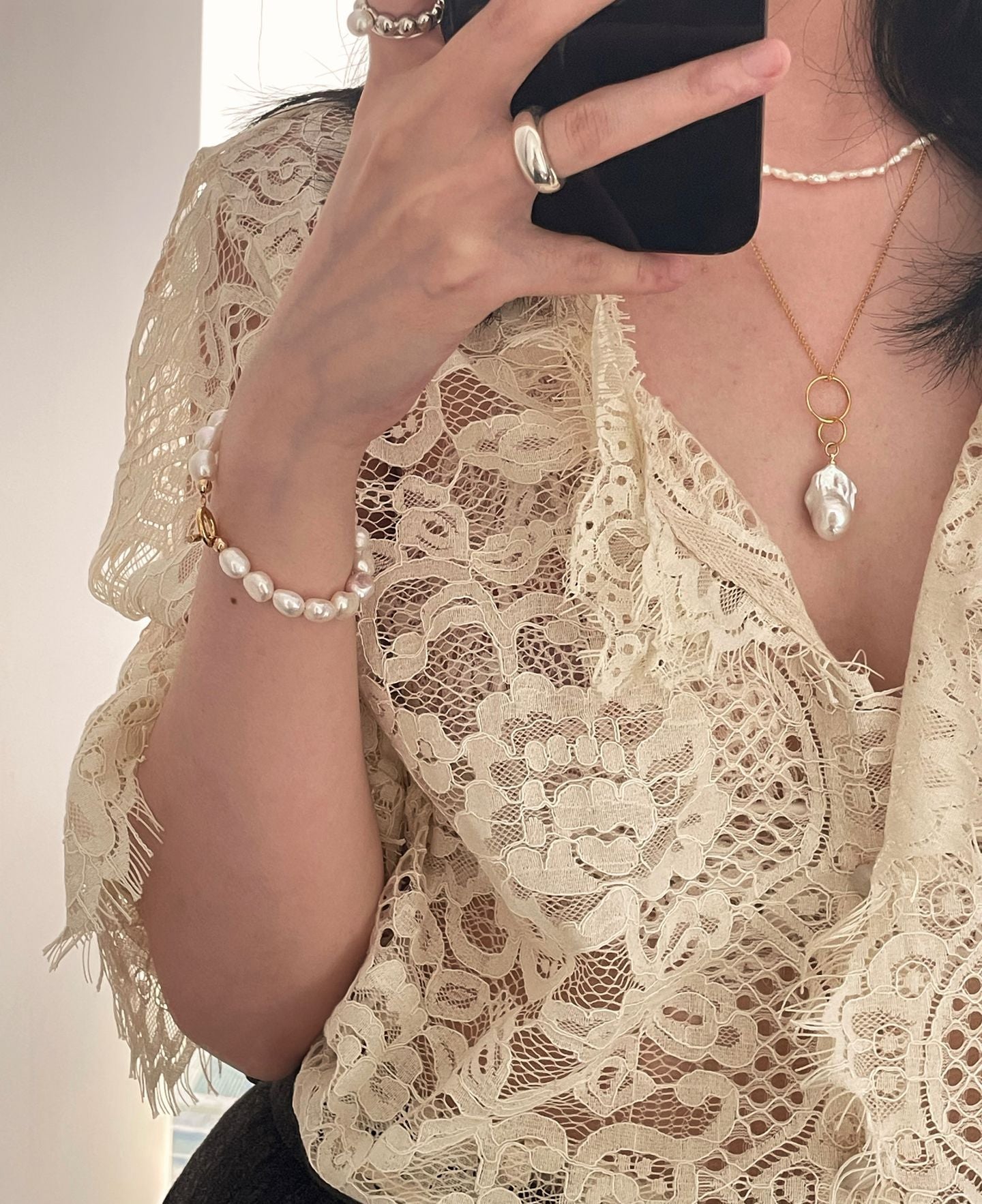 Baroque Irregular Bracelet