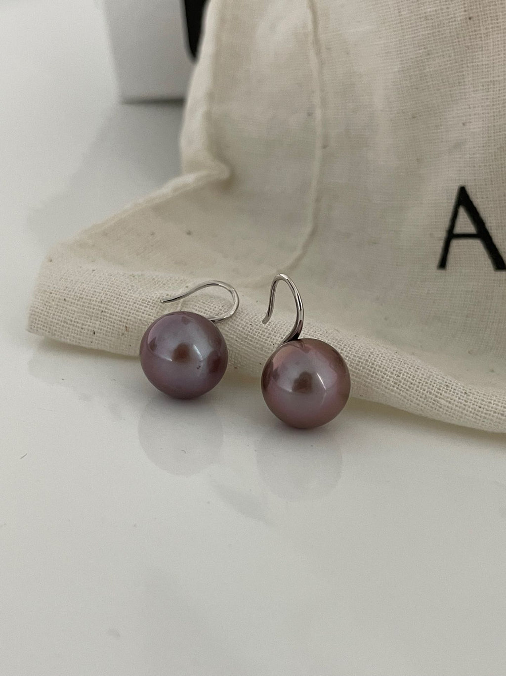 Purple Edison Pearl Strand Necklace
