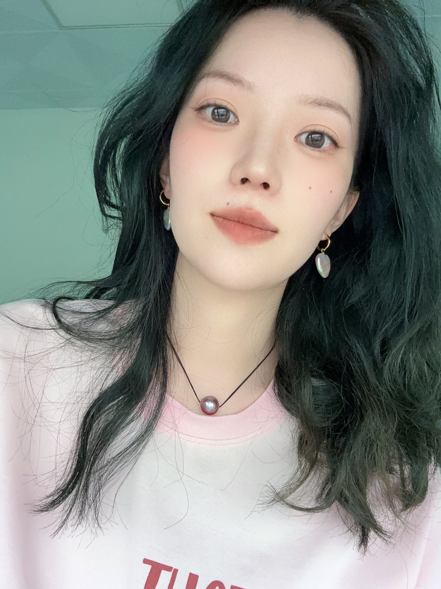 Large Heart Baroque Earrings