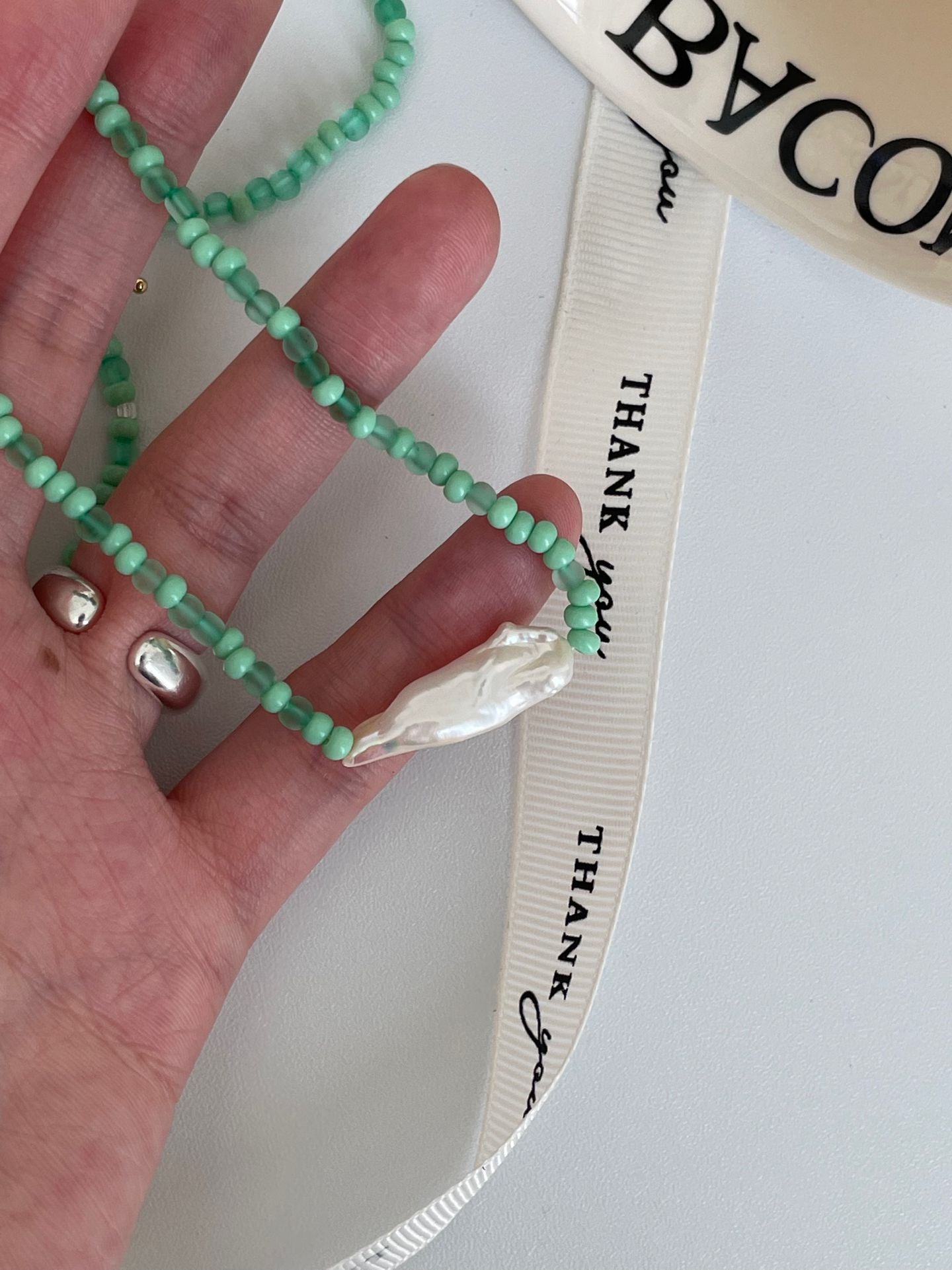 Colorful Baroque Pearl Necklace