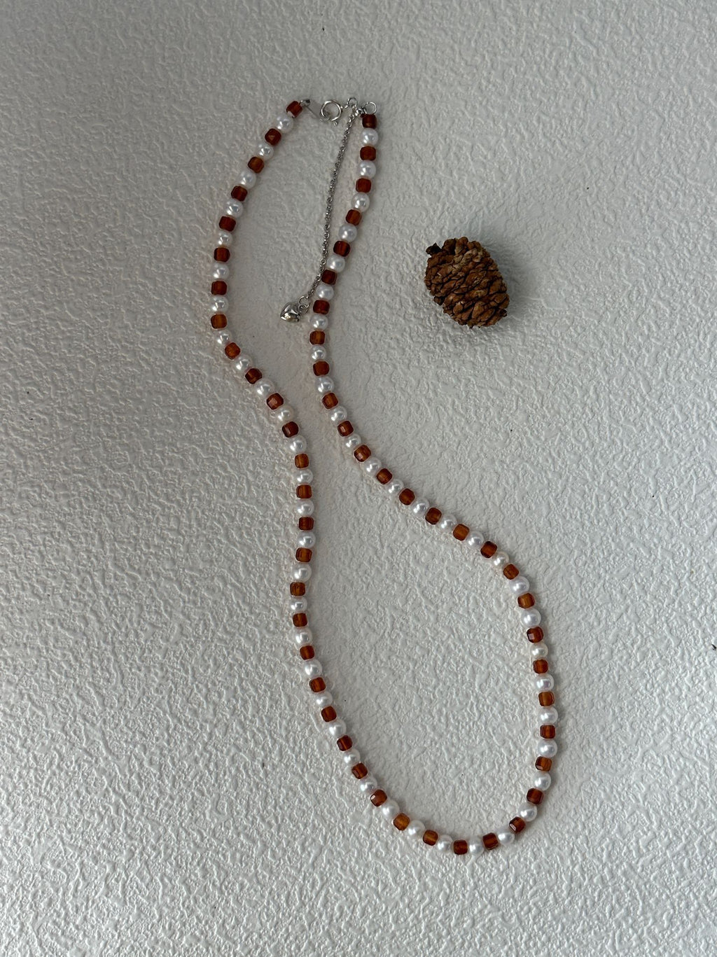 Pomegranate Pearl Necklace