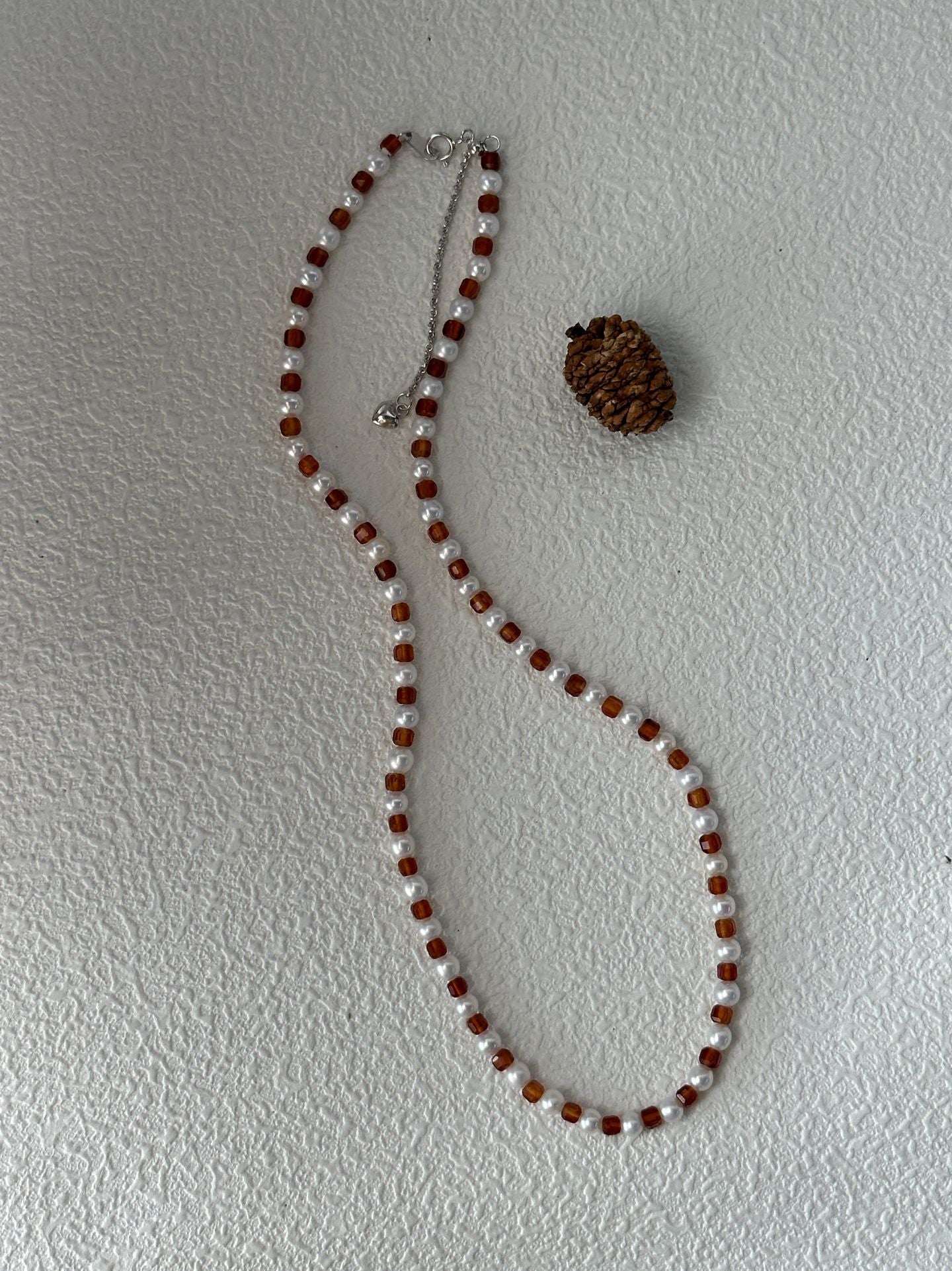 Pomegranate Pearl Necklace