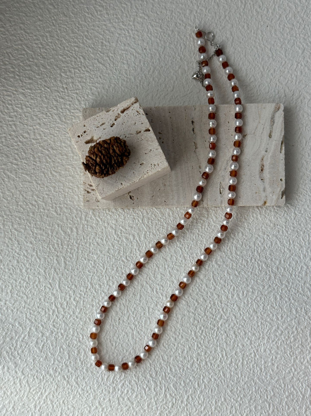 Pomegranate Pearl Necklace
