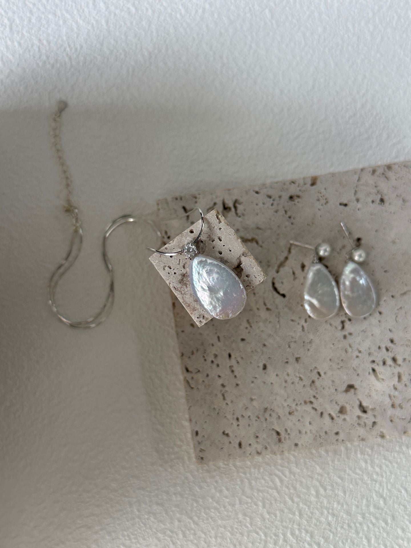 Large Teardrop Necklace