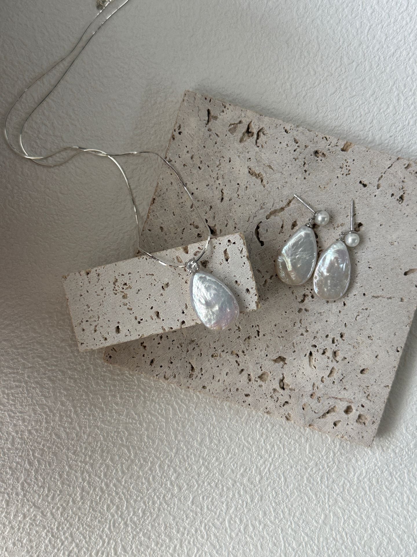 Large Teardrop Necklace