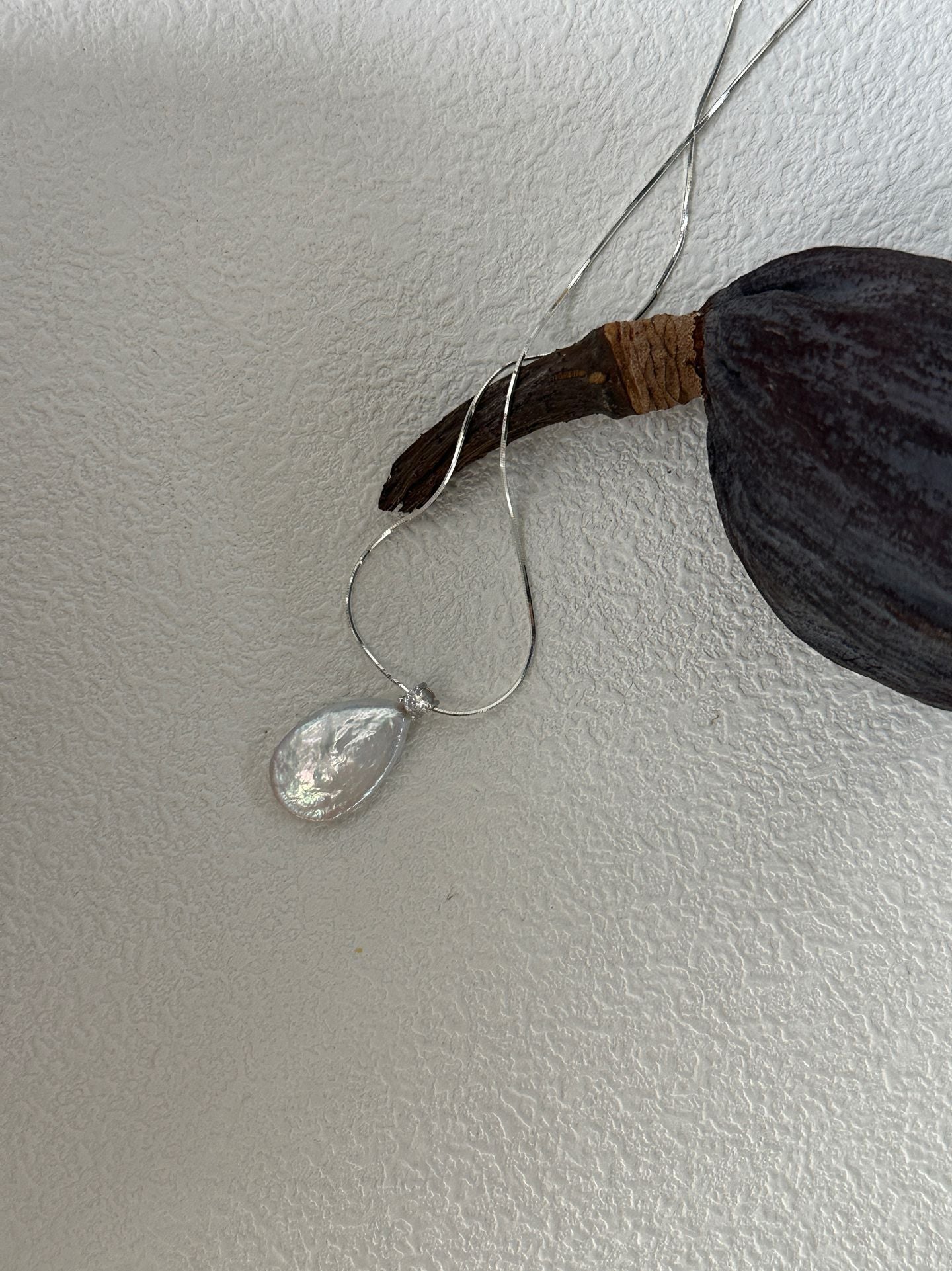 Large Teardrop Necklace