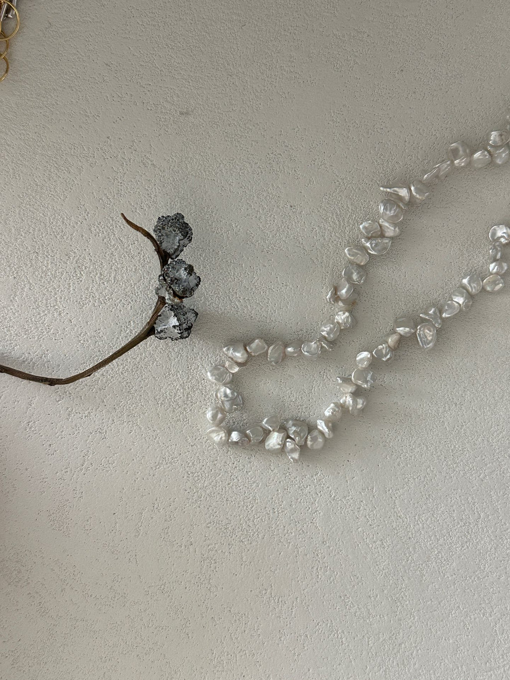 Keshi Pearl Necklace