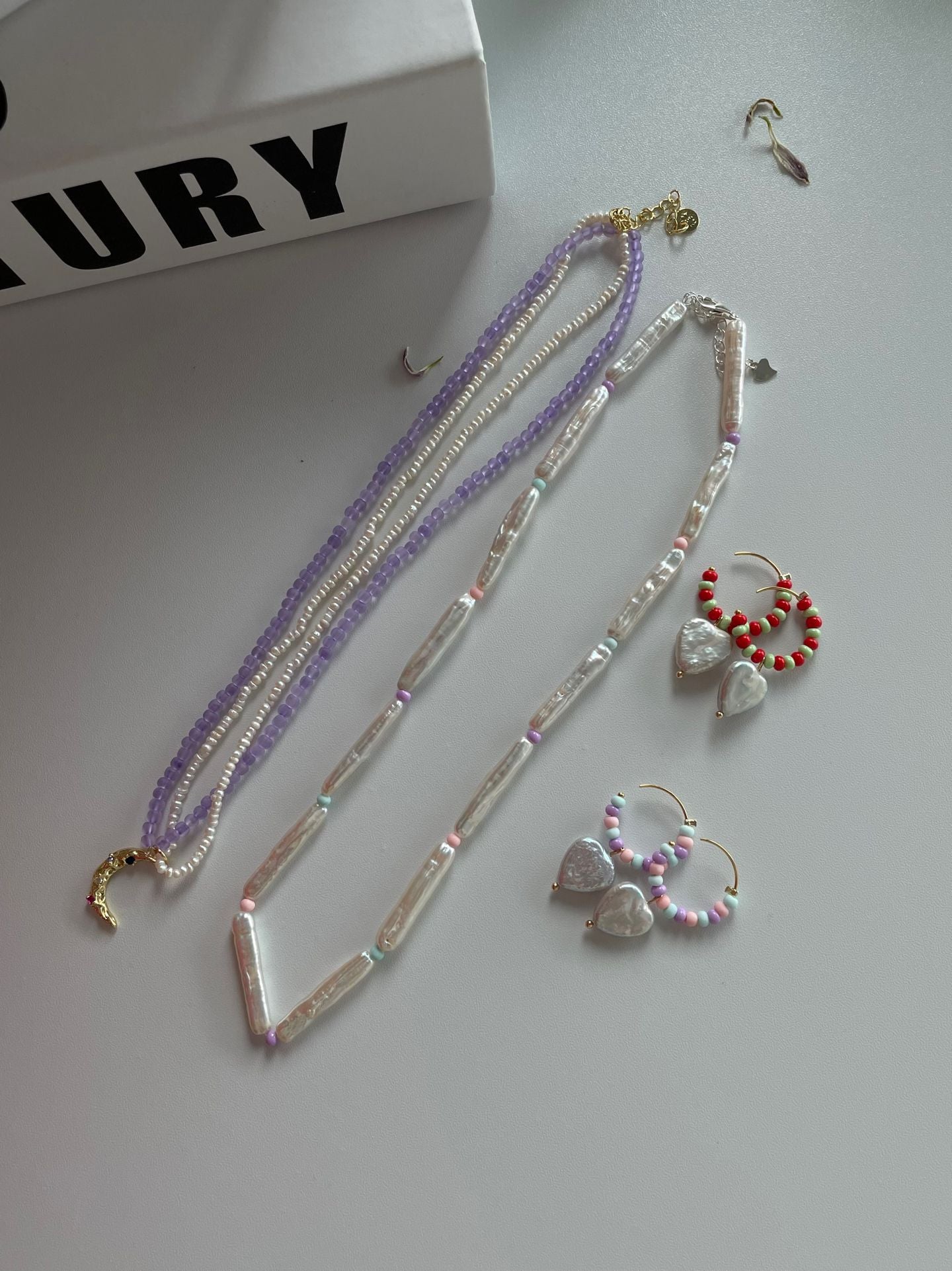 Moon Double Layer Necklace