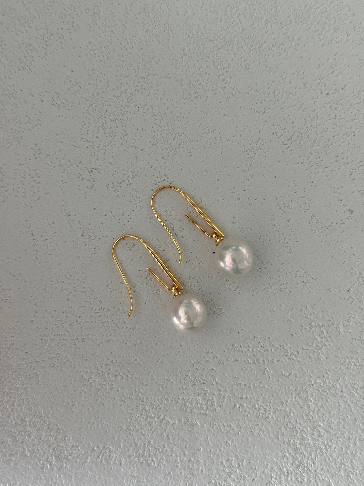 Baroque Pearl Earrings - Natural Irregular Pearl Drop Earrings