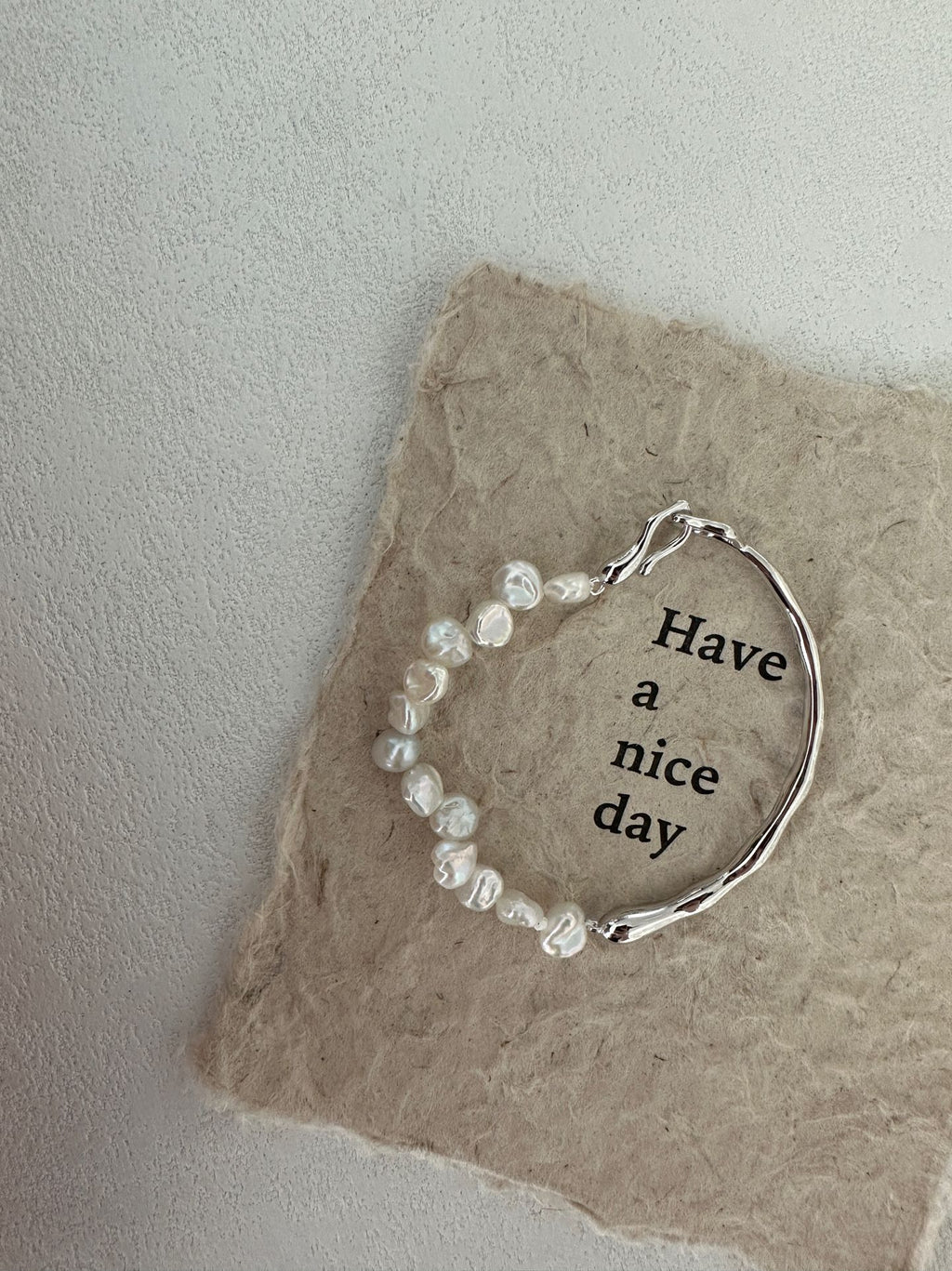 Pearl Petal Bracelet