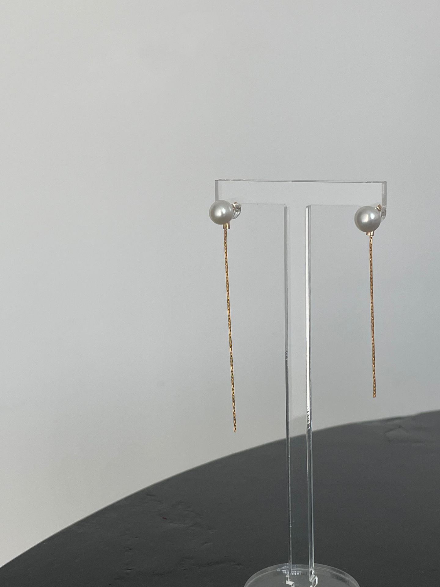 Natural Pearl Tassel Earrings - Vintage Elegant Long Drop Earrings